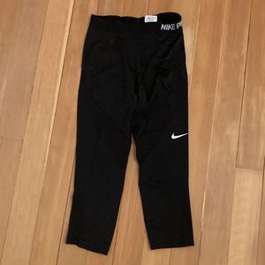 Nike dry fit running capris
